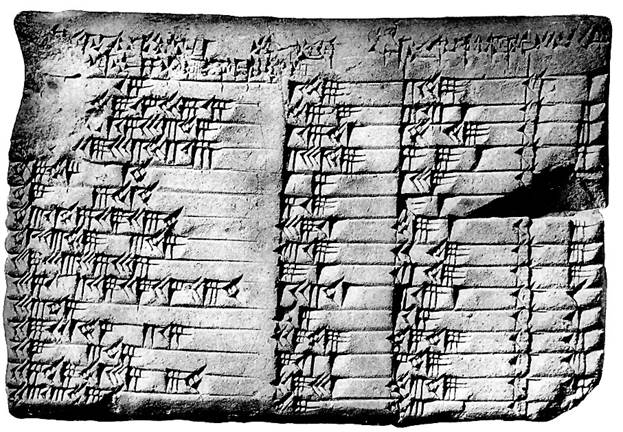 Шедевр древневавилонской математики