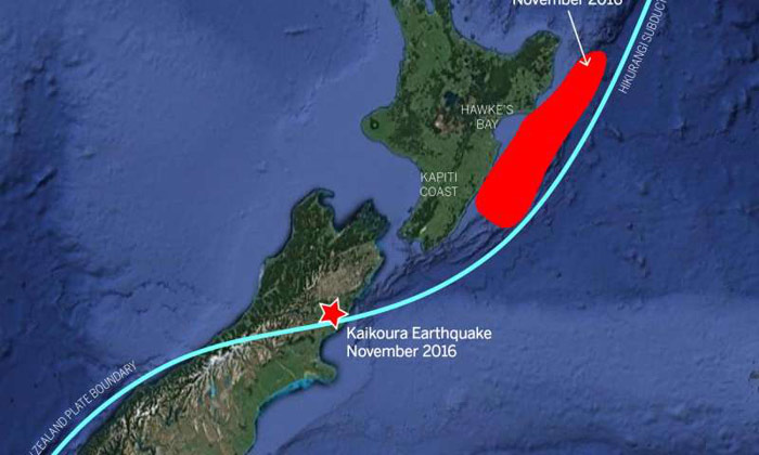 Медленное землетрясение по-новозеландски